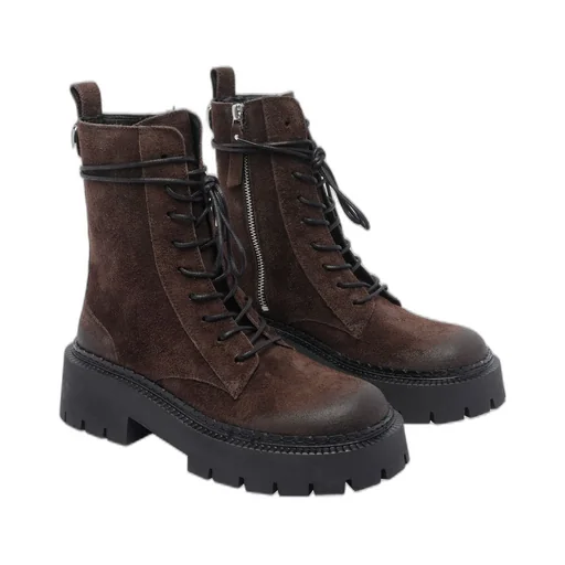 Lace-Up Boots
