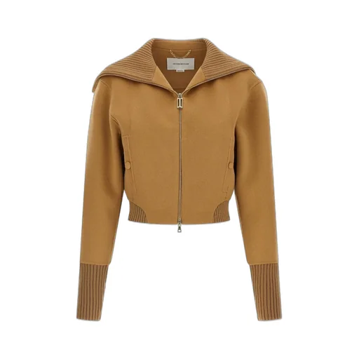 Cropped Bomber Jacket