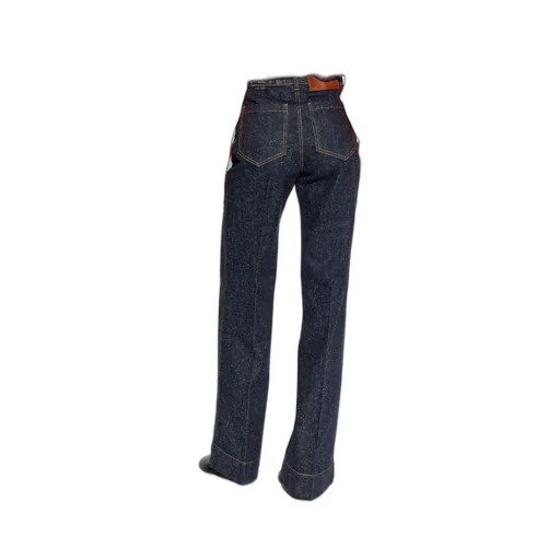 High-Waisted Flared Jeans