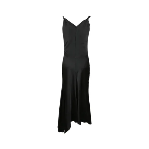 Asymmetric Drape Gown