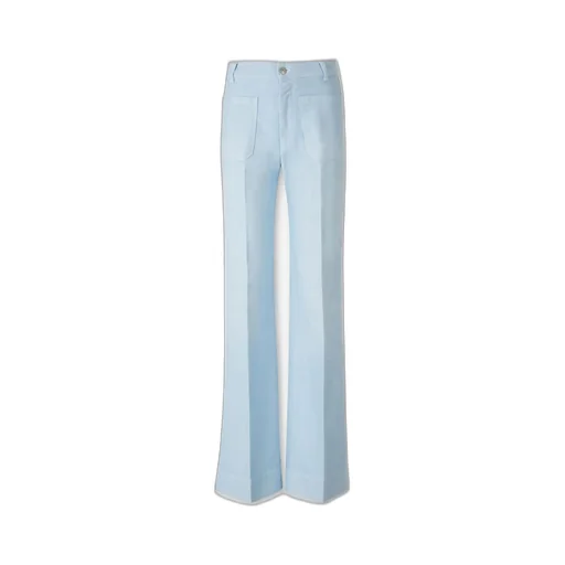 High-Rise Flared Trousers