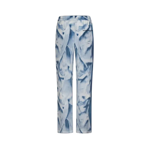 Printed Silk Pajama Pants