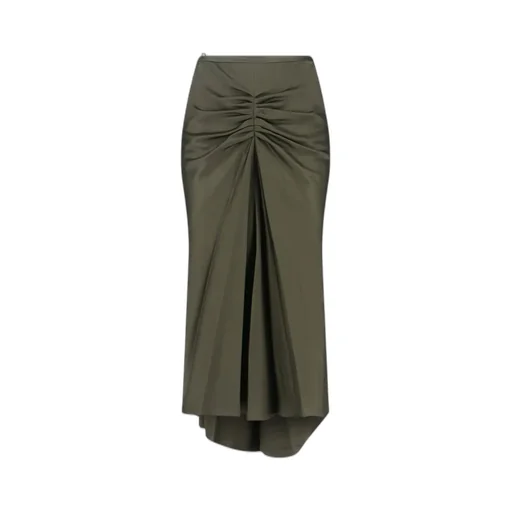 Ruched Maxi Skirt