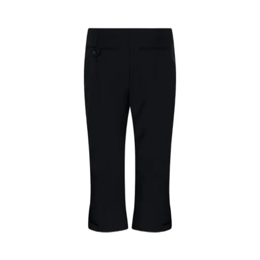 Cropped Flare Trousers