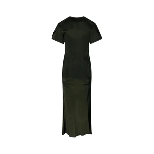 Twisted V-Neck Maxi Dress