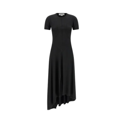 Asymmetrical Midi Dress