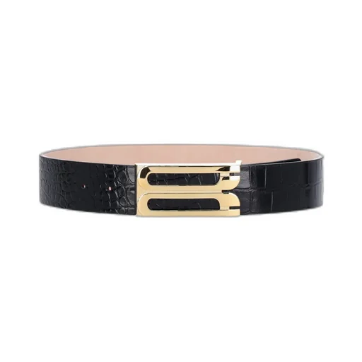 Belt With B Buckle