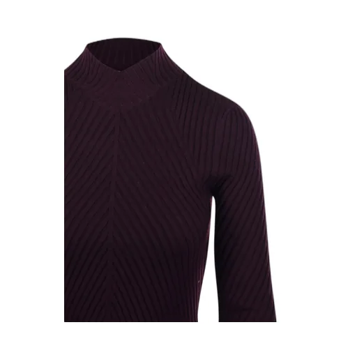 Ribbed Mock Neck Top