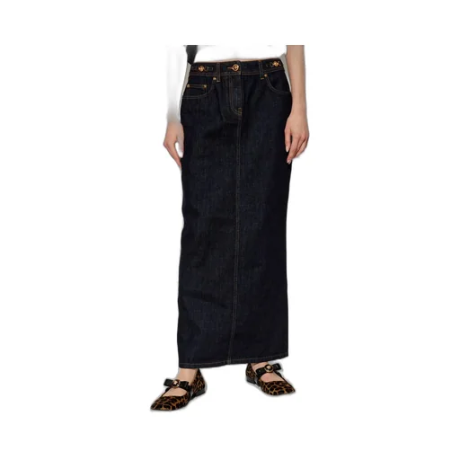 Denim Maxi Skirt