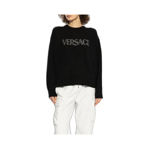 Sweater With Medusa Biggie Print