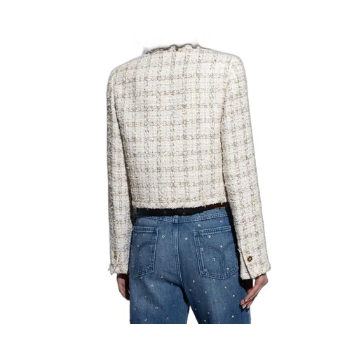 Cropped Tweed Jacket
