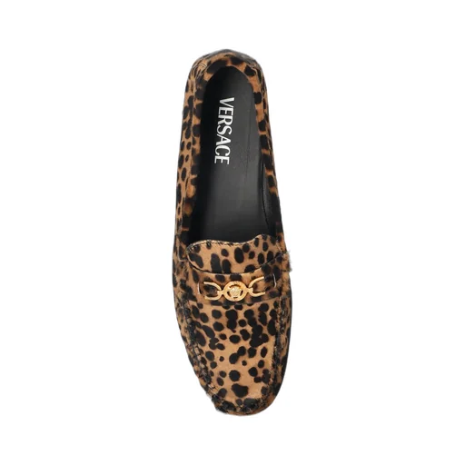 Leopard Print Loafers