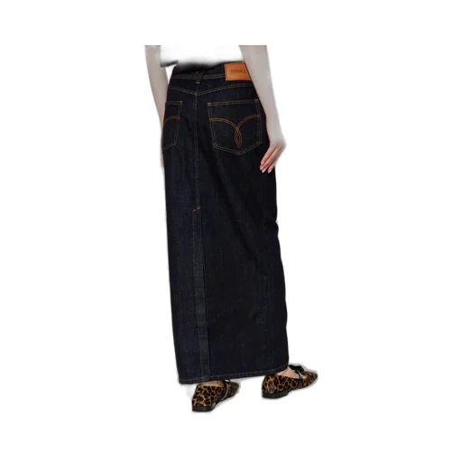 Denim Maxi Skirt