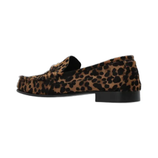 Leopard Print Loafers