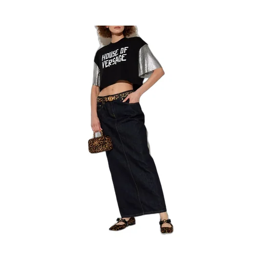 Denim Maxi Skirt