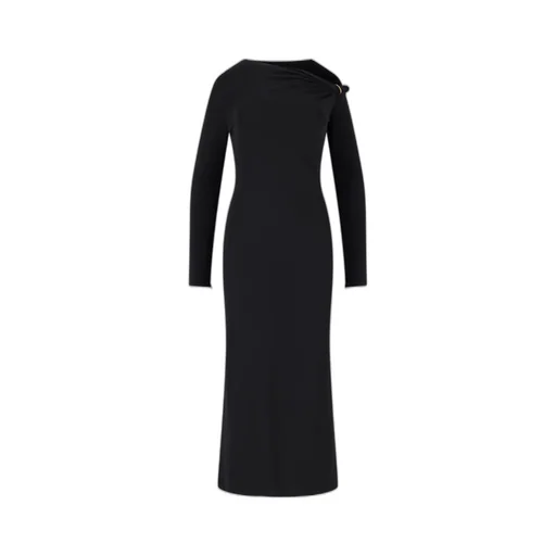 Asymmetric Neckline Dress