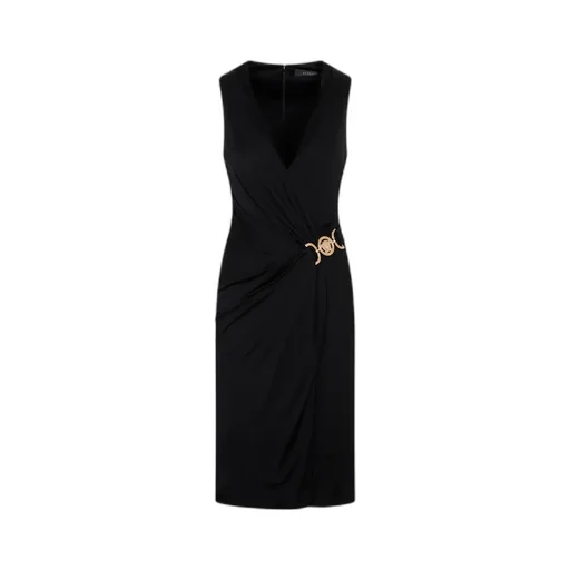 Sleeveless V-Neck Dress
