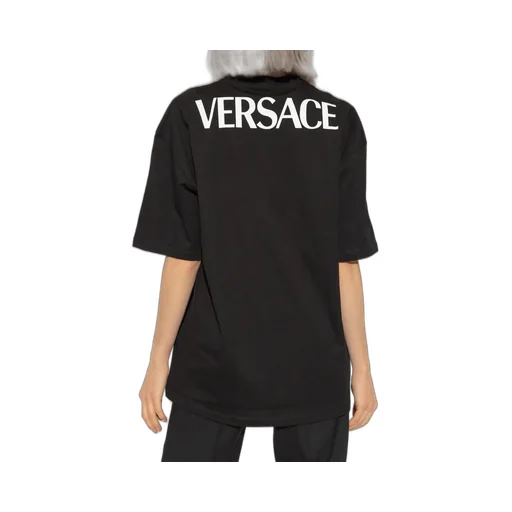 T-Shirt With Barocco Print