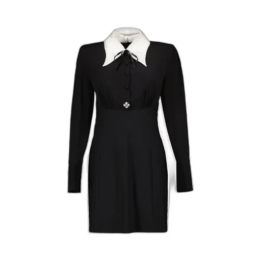 Collared Mini Dress