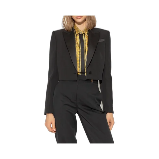 Cropped Tuxedo Jacket