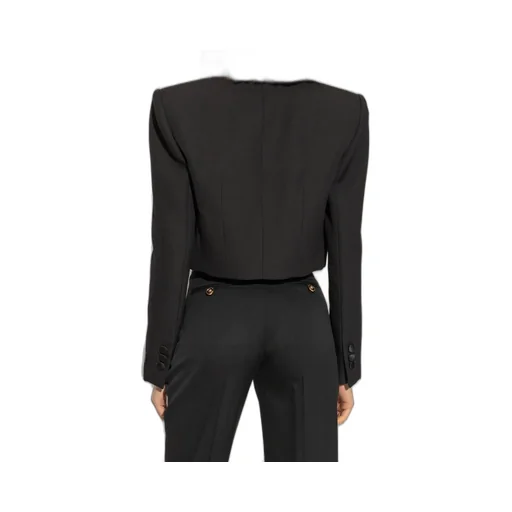 Cropped Tuxedo Jacket