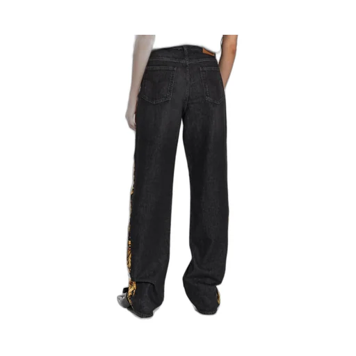 Jeans With Barocco Print