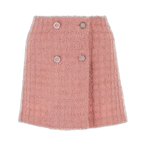 Tweed A-Line Skirt