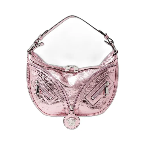 Hobo Bag With Medusa Hardware