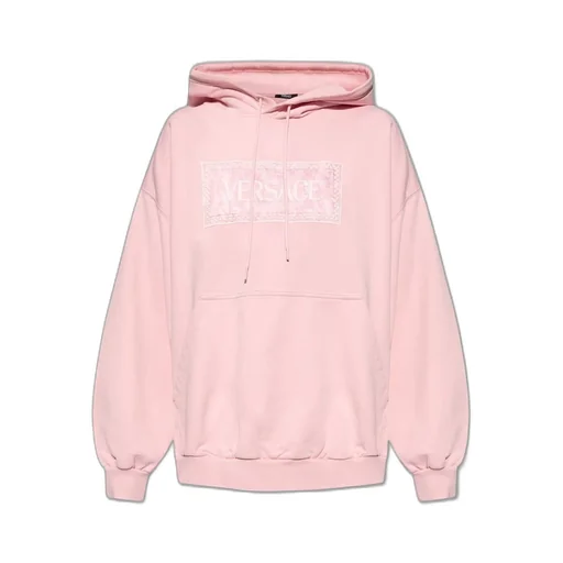 Hoodie With Medusa Amplified Print