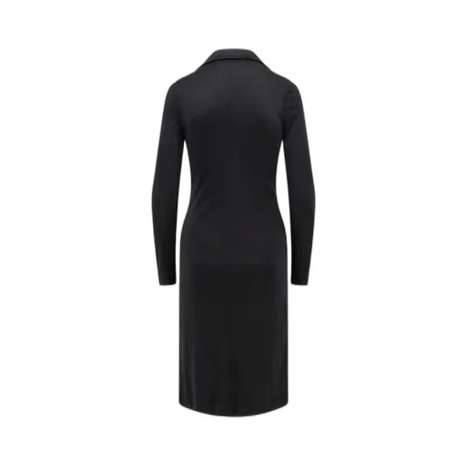 Wrap Dress With Medusa Buckle