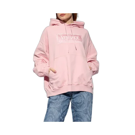 Hoodie With Medusa Amplified Print