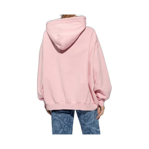 Hoodie With Medusa Amplified Print