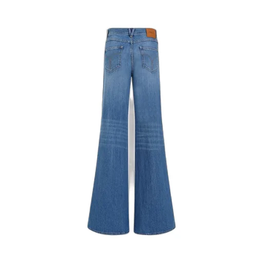 High-Waisted Wide-Leg Jeans