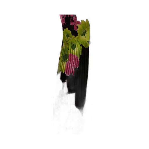 Floral Print Pleated Dress
