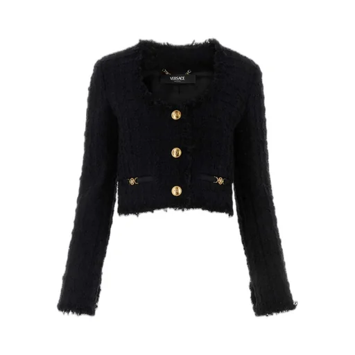 Cropped Tweed Jacket