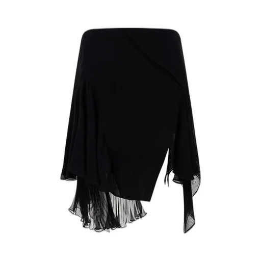 Asymmetric Midi Skirt
