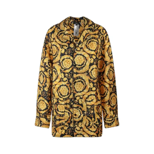 Baroque Print Silk Shirt
