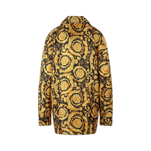 Baroque Print Silk Shirt