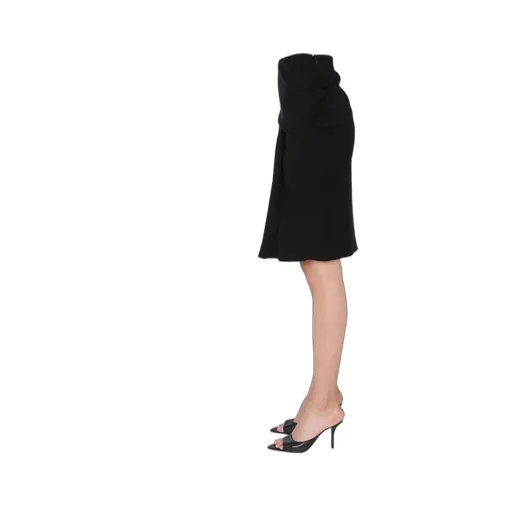 Asymmetric Draped Skirt