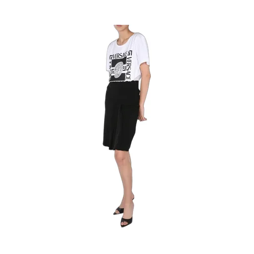 Asymmetric Draped Skirt