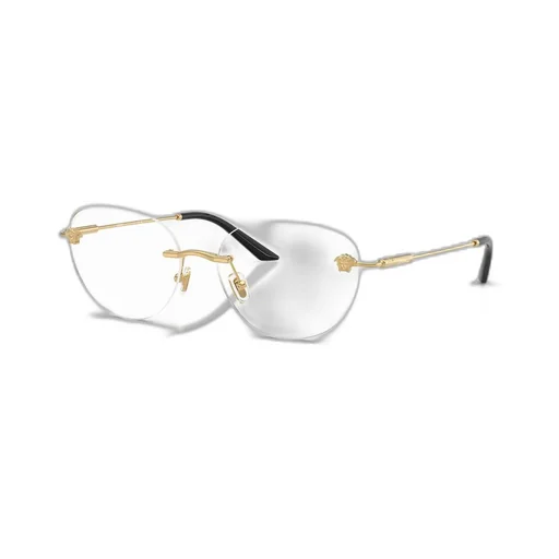 Rimless Round Eyeglasses