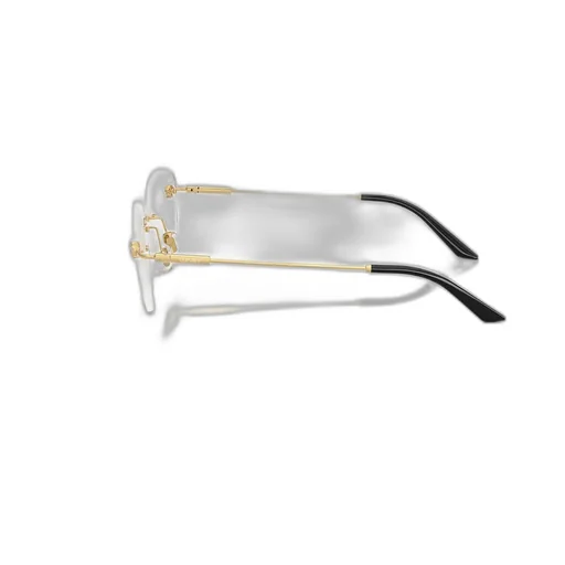 Rimless Round Eyeglasses