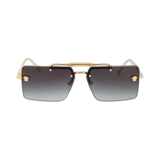 Rectangular Rimless Sunglasses