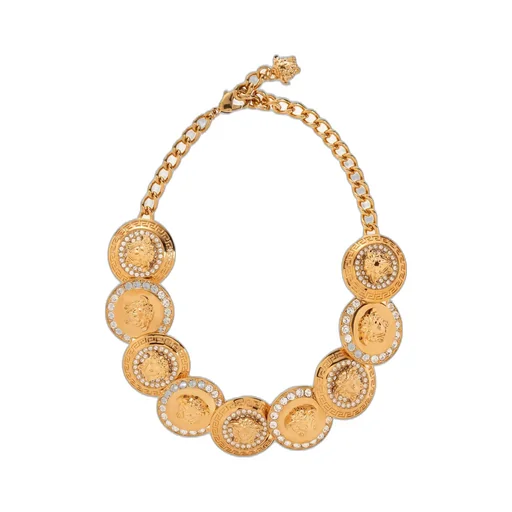 Medusa Coin Necklace