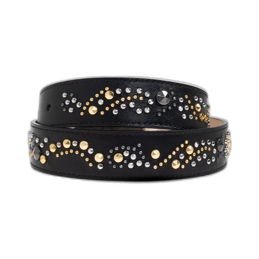 Studded Leather Belt