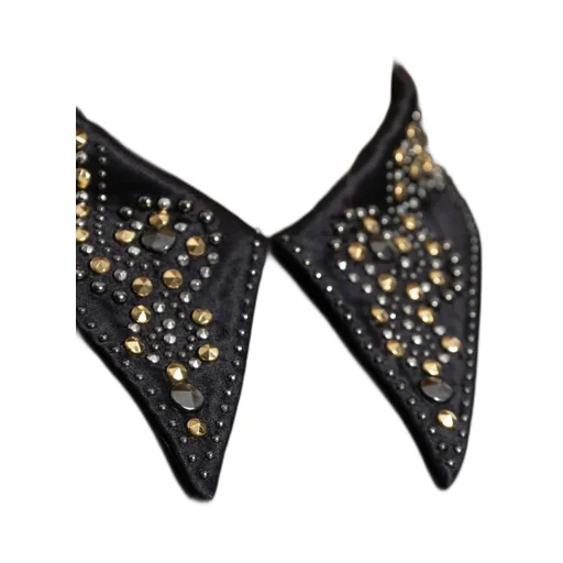 Bodysuit With Embellished Collar