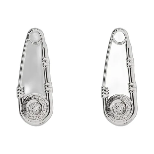 Medusa Safety Pin Earrings