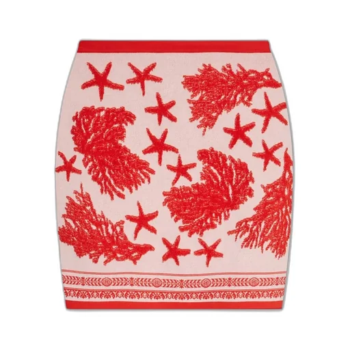 Sequin-Embellished Mini Skirt