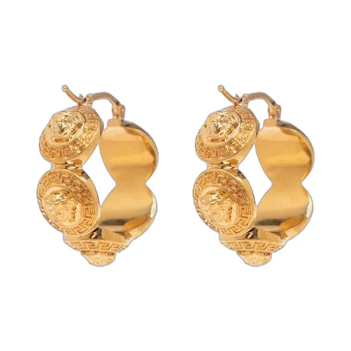 Medusa Biggie Hoop Earrings