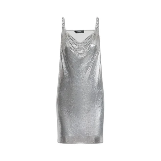 Metal Mesh Slip Dress